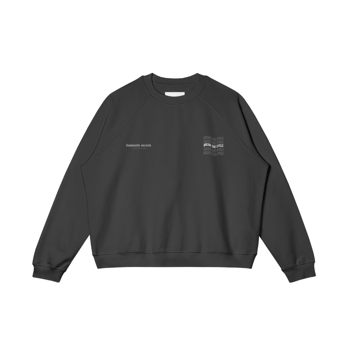 45 BTC Oversize Sweatshirt Black