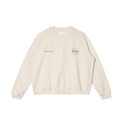 46 BTC Oversize Sweatshirt Apricot