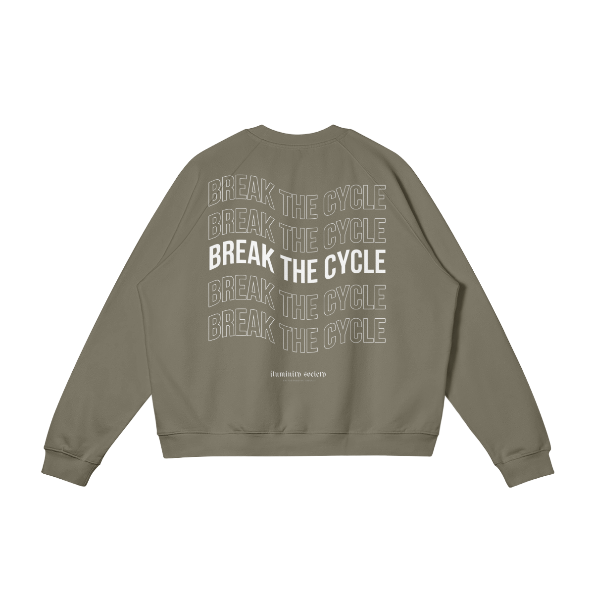 51 Break The Cycle Sweatshirt Camel