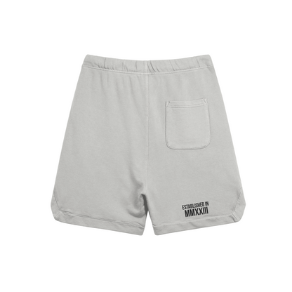 74 Official Logo Shorts II Light Grey