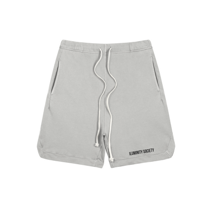 74 Official Logo Shorts II Light Grey